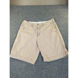Polo Ralph Lauren Relaxed Fit Chino Shorts‎ Mens 36 Tan Khaki Cotton Twill #2469